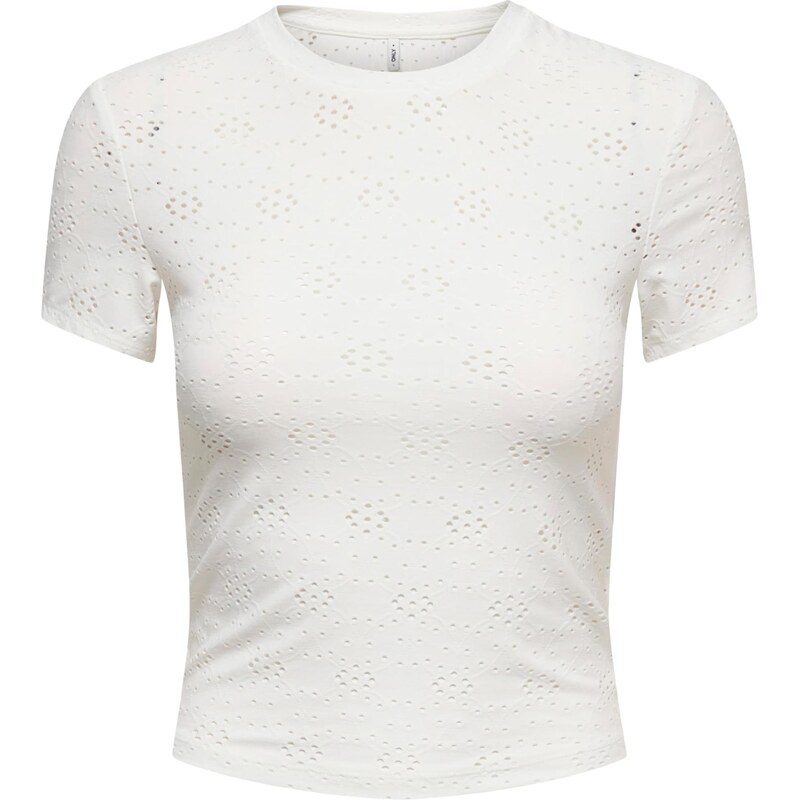 ONLY Tričko ONLSmilla offwhite