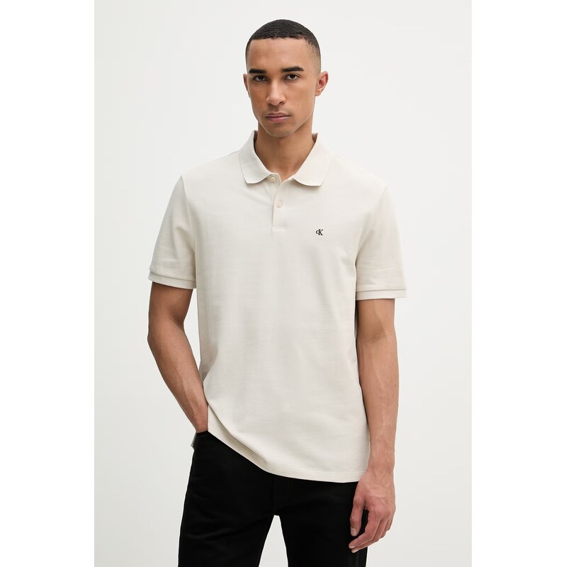 Calvin Klein Jeans polo pánské bavlněné
