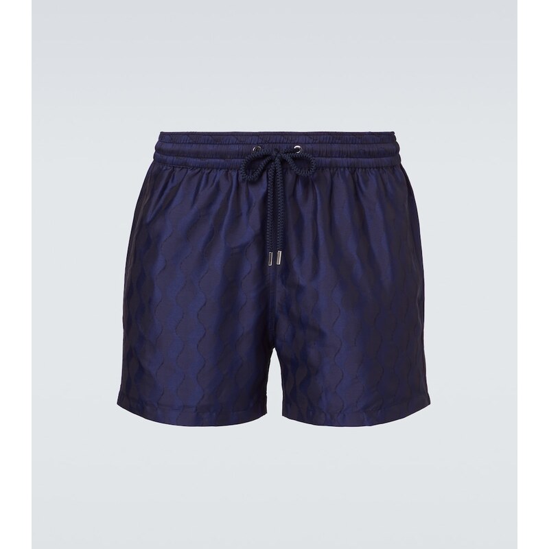 Frescobol Carioca Rio jacquard swim trunks