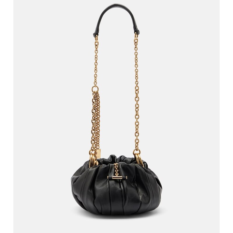 Chloé Chloé Plissé Small leather shoulder bag