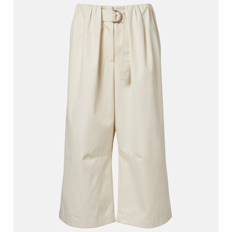 Loewe Cotton and silk gabardine culottes