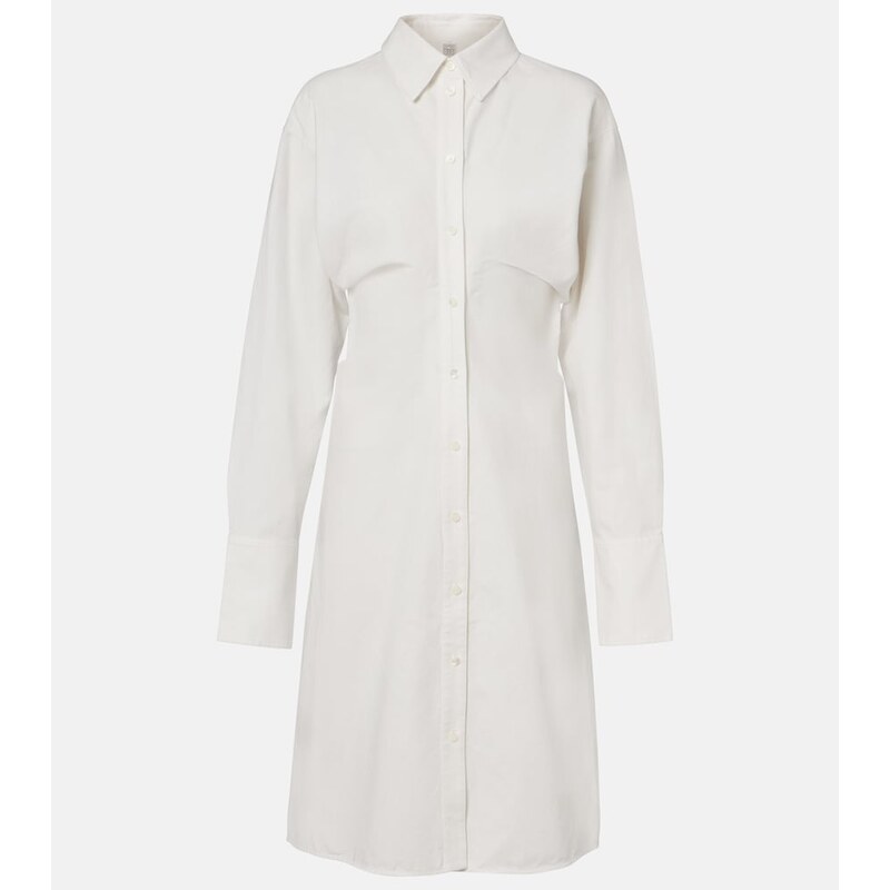 Toteme Cotton and linen shirt dress