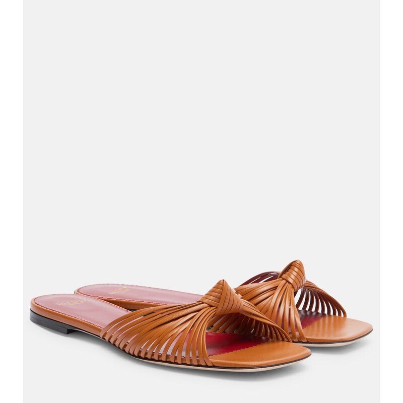 Valentino Garavani Annet leather slides