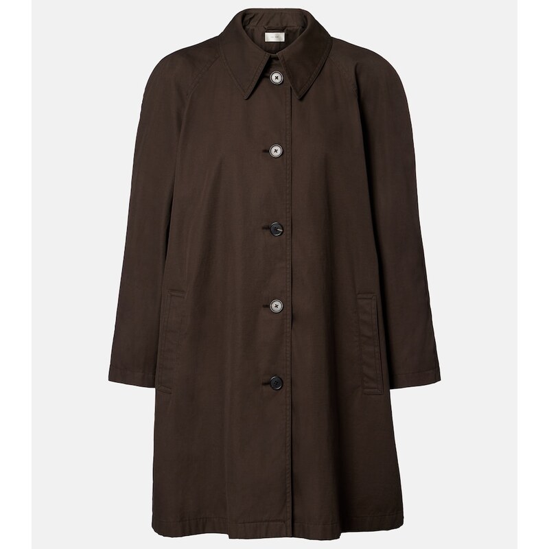 The Row Hawkins cotton and cashmere car coat