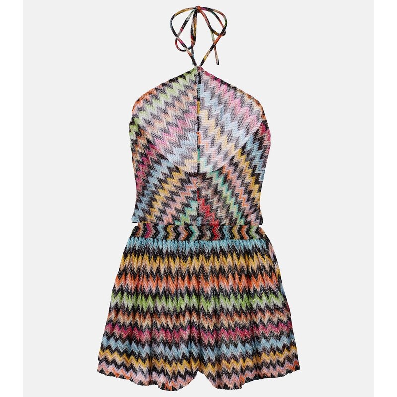 Missoni Zigzag lamÃ playsuit