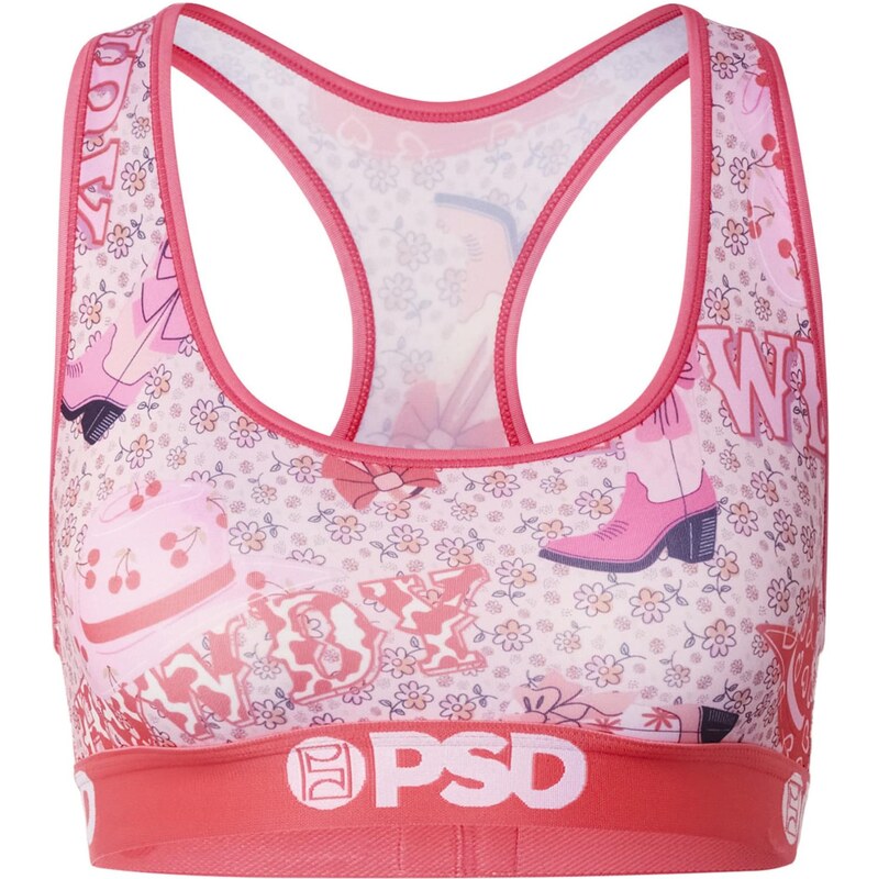 PSD Podprsenka Howdy Luv lilek / orchidej / pastelově růžová /