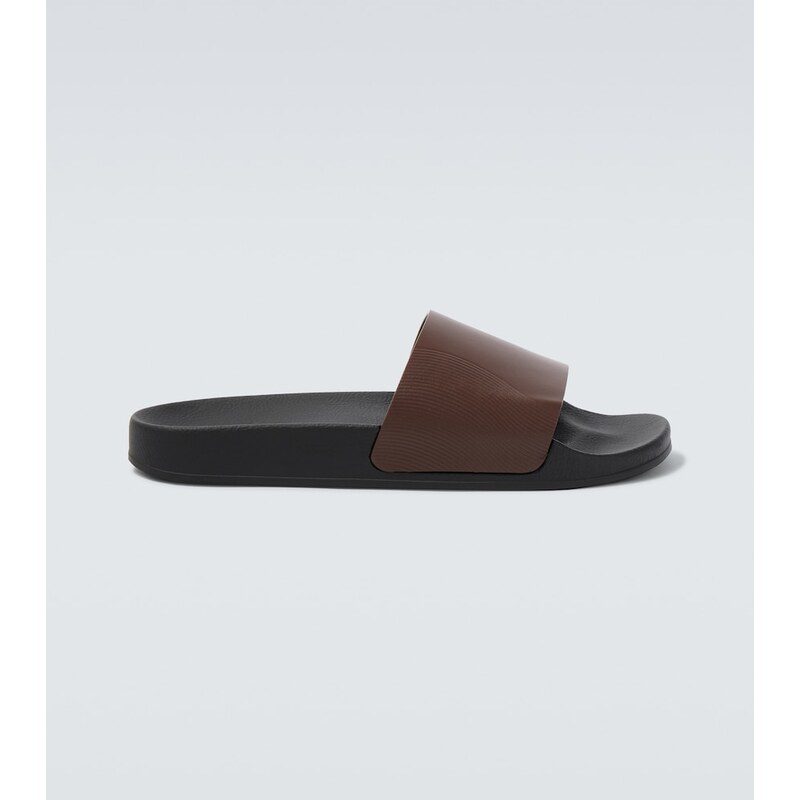 Frescobol Carioca Humberto leather slides