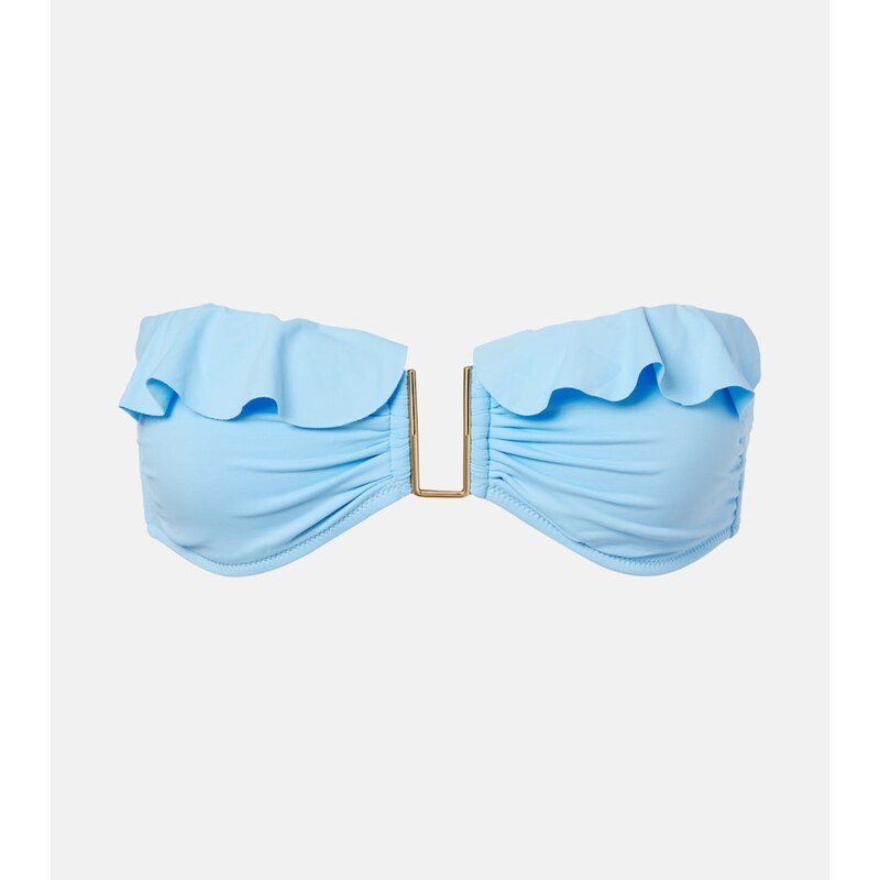 Melissa Odabash Maine ruffled bikini top