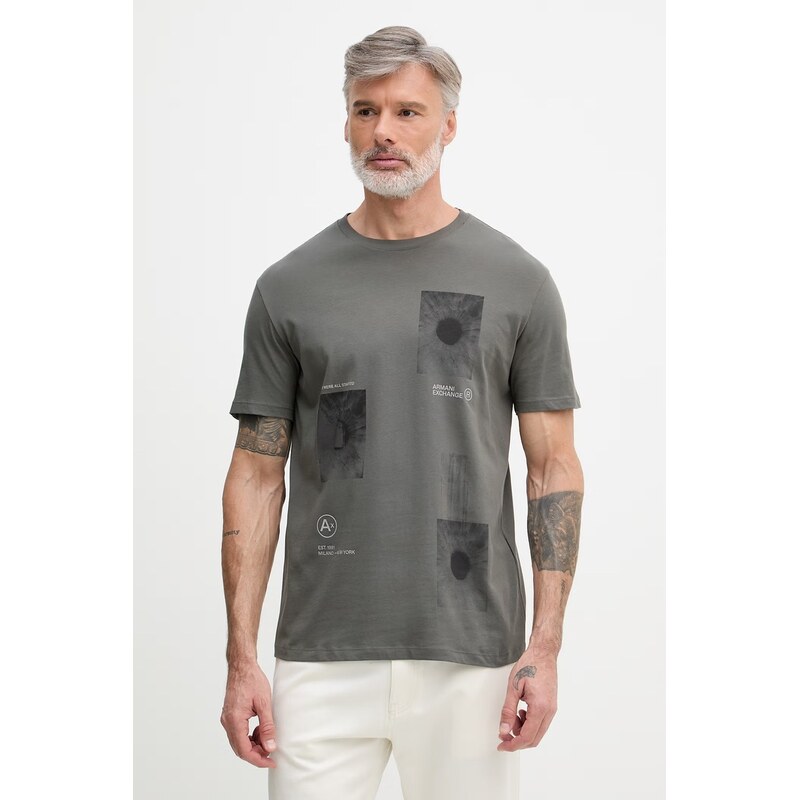 Armani Exchange tričko pánské bavlněné