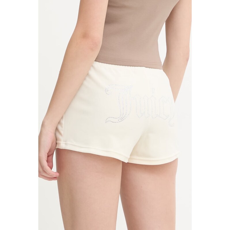 Juicy Couture šortky dámské velurové TAMIA SHORTS