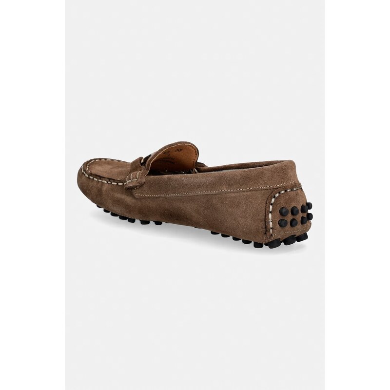 Barbour mokasíny dámské semišové Laire