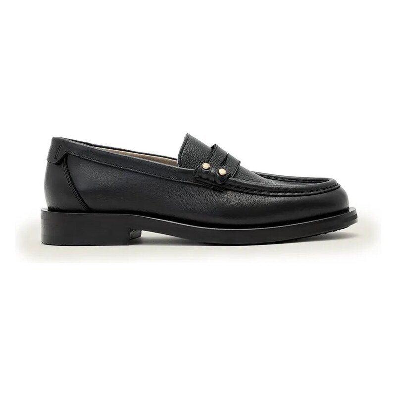 AllSaints mokasíny dámské kožené Bloom Stud Loafer 115070527
