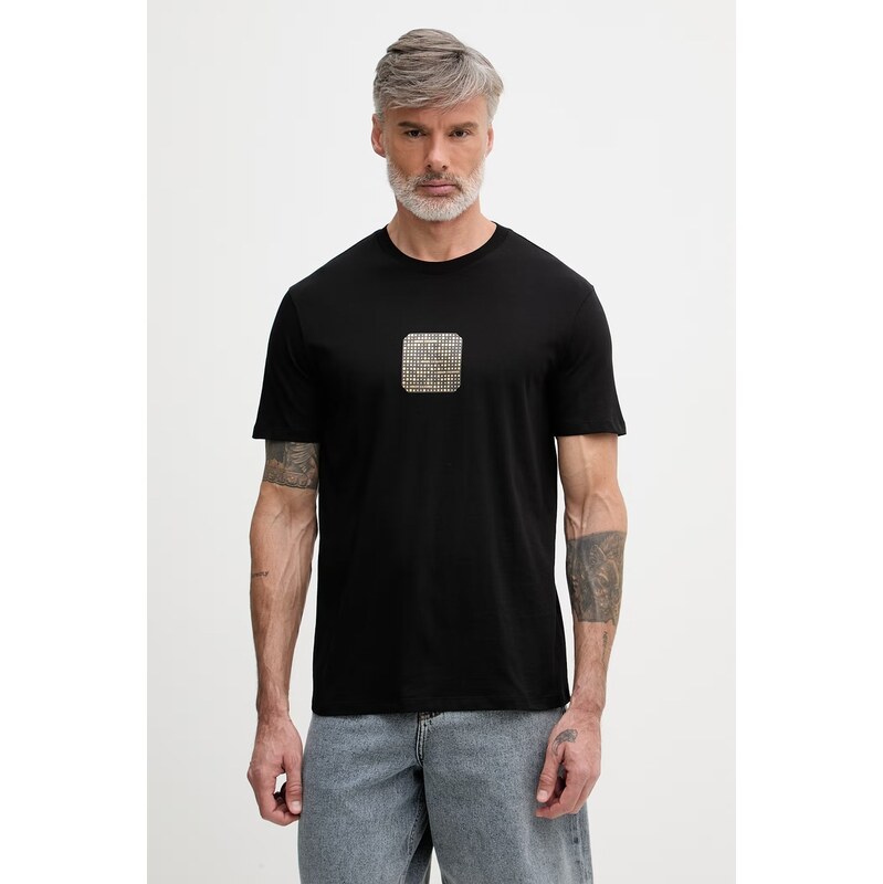 Armani Exchange tričko pánské bavlněné