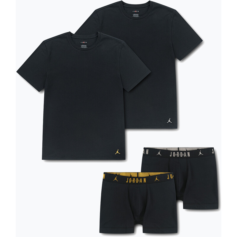 2 pánské pyžamové soupravy Jordan JHM Basic Set black