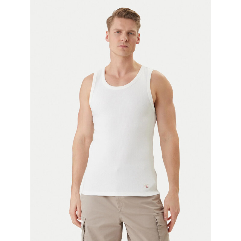 Calvin Klein pánské bílé tričko