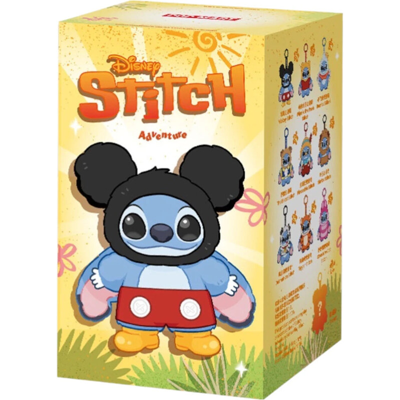 Pop Mart Stitch Adventure Series Vinyl Plush Pendant Single Blind Box 114605141