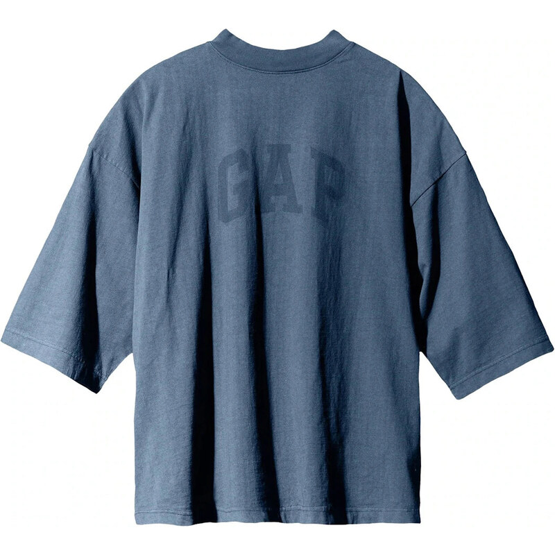 Yeezy Gap Dove 3/4 Sleeve Tee Dark Blue 114474836