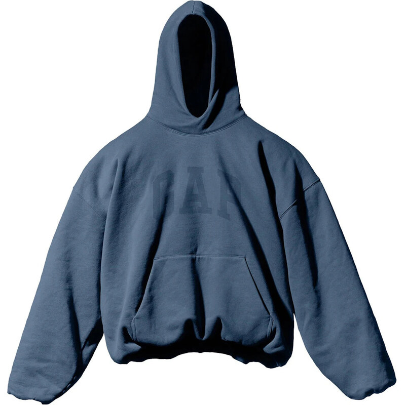 Yeezy Gap Engineered by Balenciaga Dove Hoodie Dark Blue 115364972