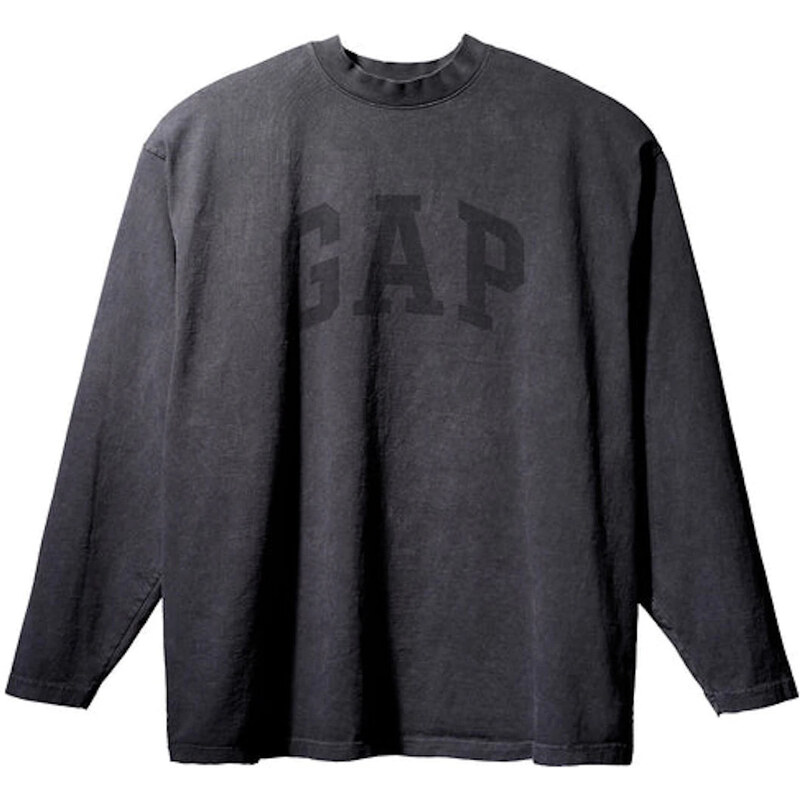 Yeezy Gap Engineered by Balenciaga Dove Longsleeve Tee Black 114474844