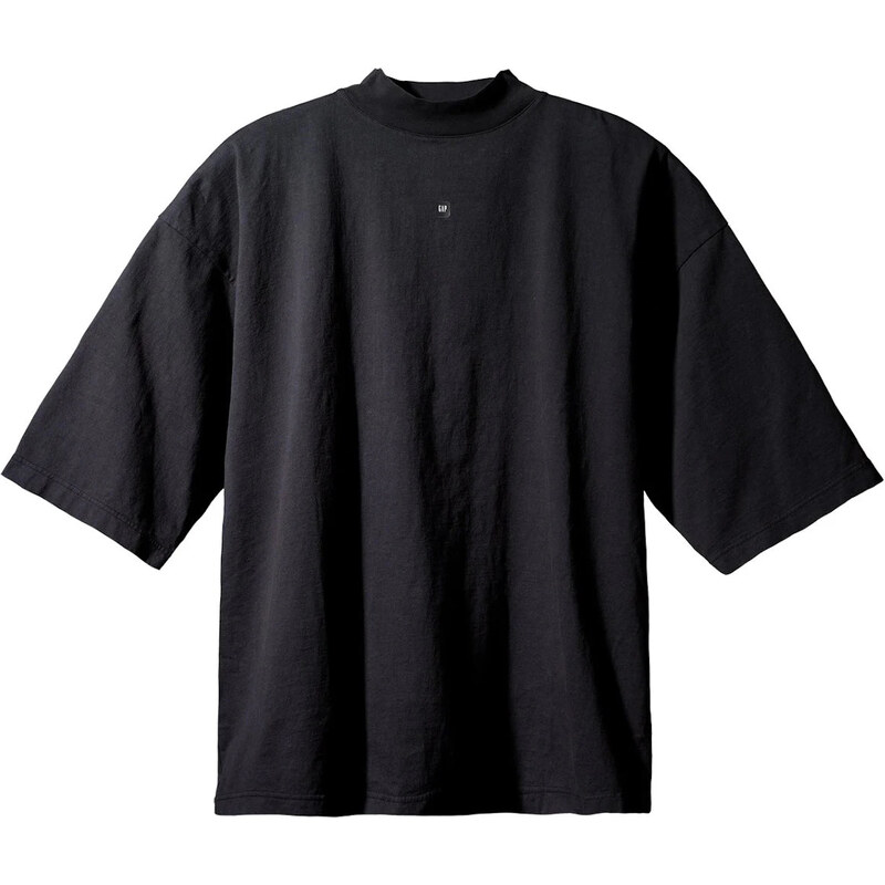 Yeezy Gap Logo 3/4 Sleeve Tee Black 114474839