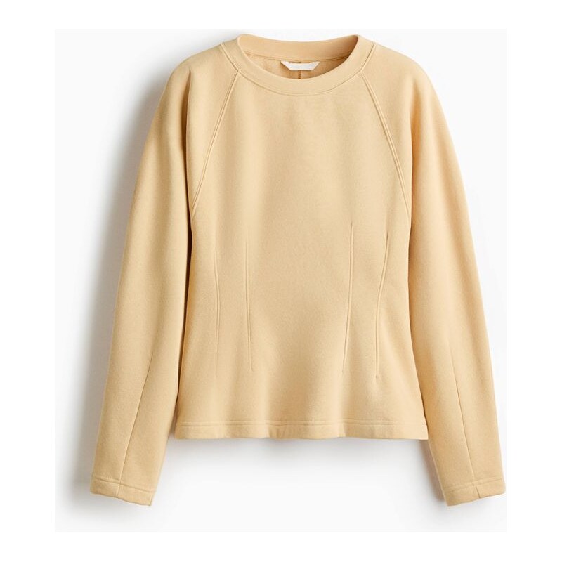 H&M - Mikinas projmutým pasem - Béžová