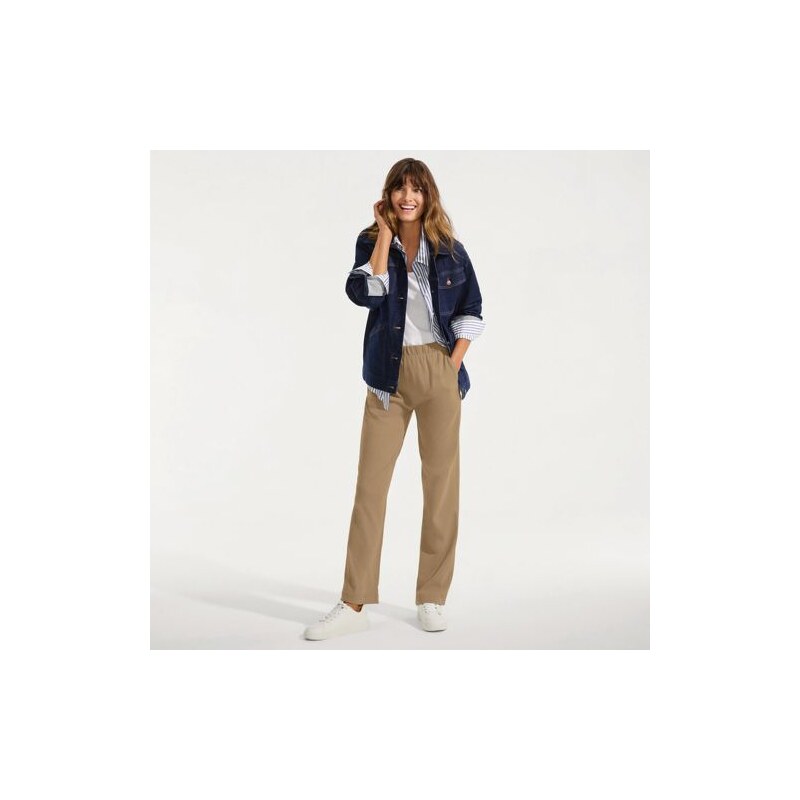 Straight Leg Sport Knit Trousers, Women, size: XS, regular, Misc