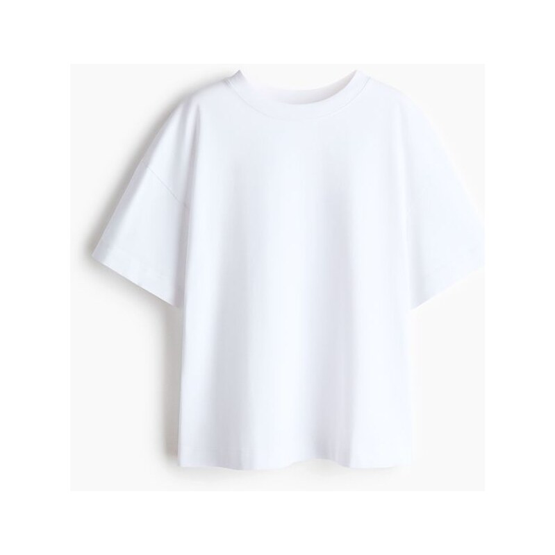 H&M - Oversized tričko - Bílá