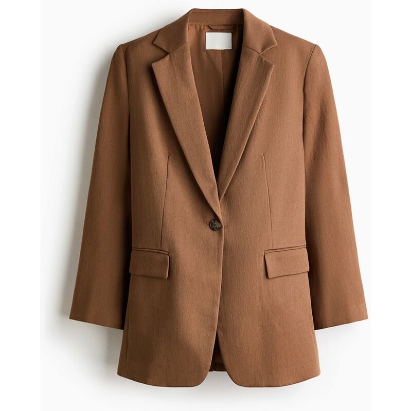 H&M - Jednořadové sako - béžová 114322365