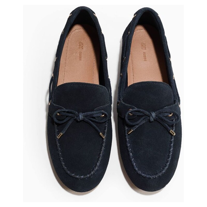 H&M - Jachtařské polobotky - modrá 114322510
