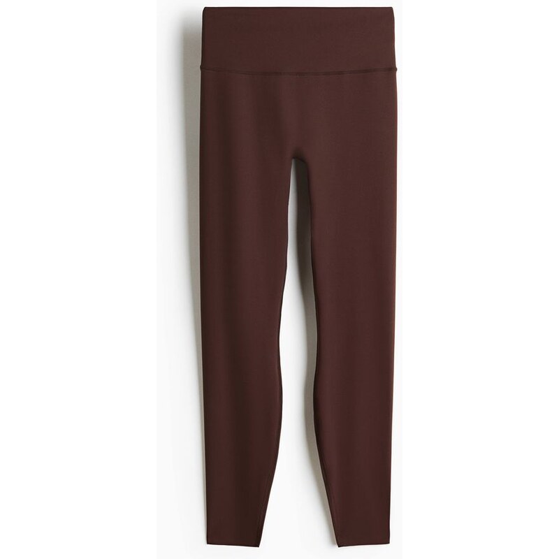 H&M - Legínys vysokým pasem SculptMove - hnědá 114322587