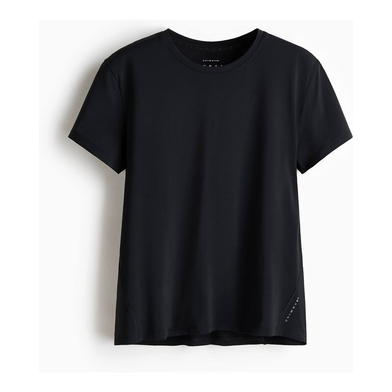 H&M - Běžecké Tričko DryMove Cooling - černá 114445125