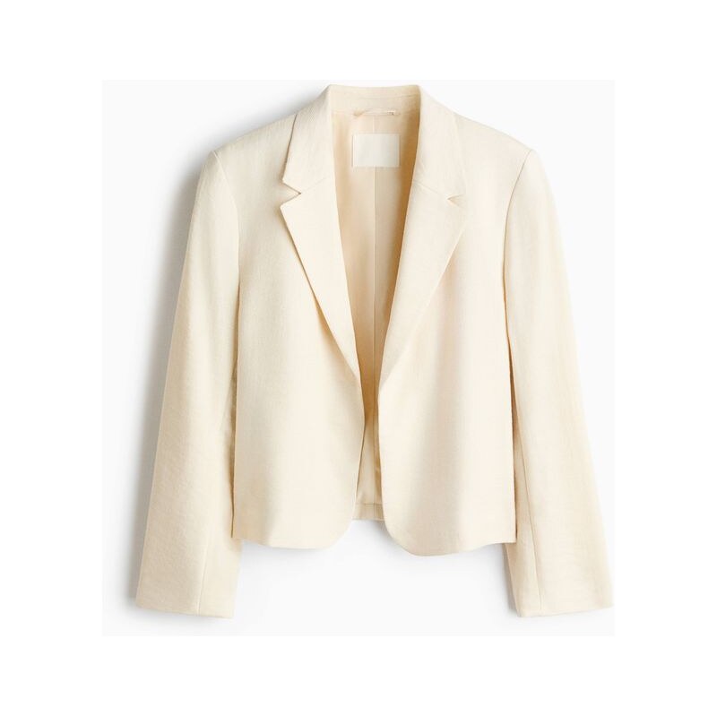 H&M - Krátké sako - bílá 114445168