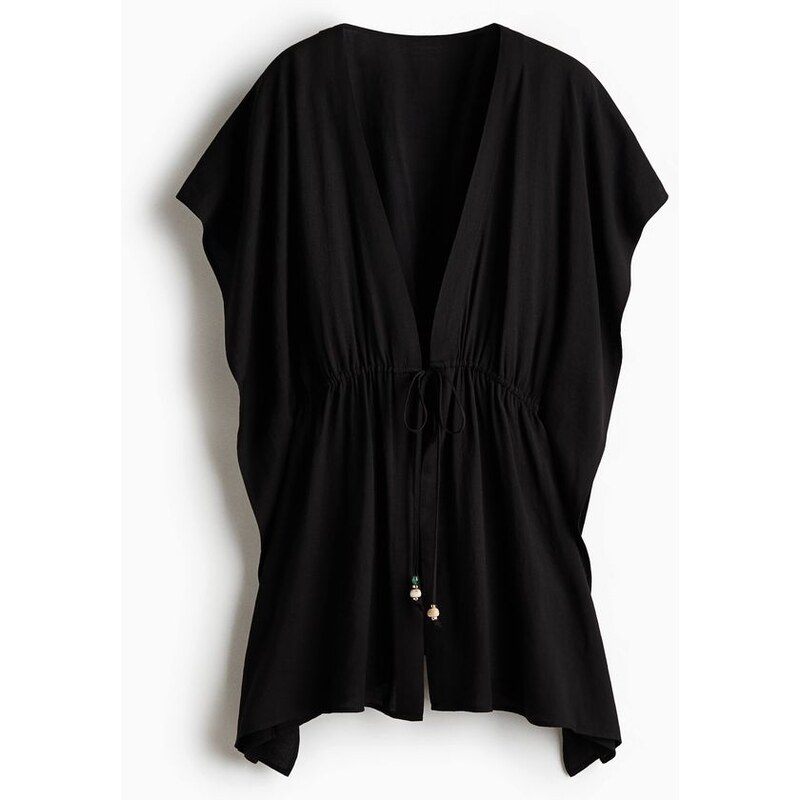 H&M - Plážové kaftanové šaty - černá 114445189