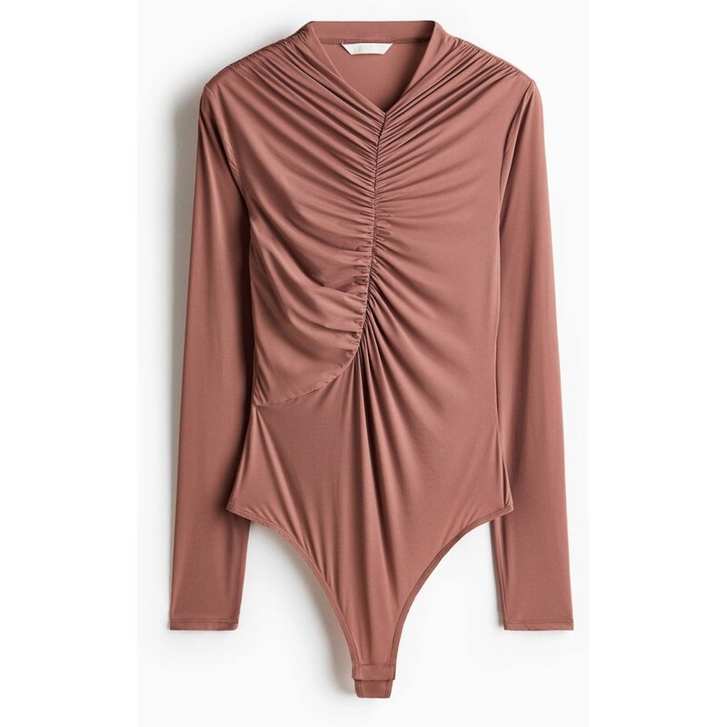 H&M - Řasené body thong - růžová 114445199