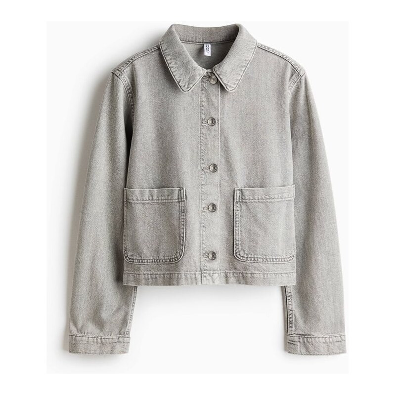 H&M - Džínová bunda - šedá 114445375