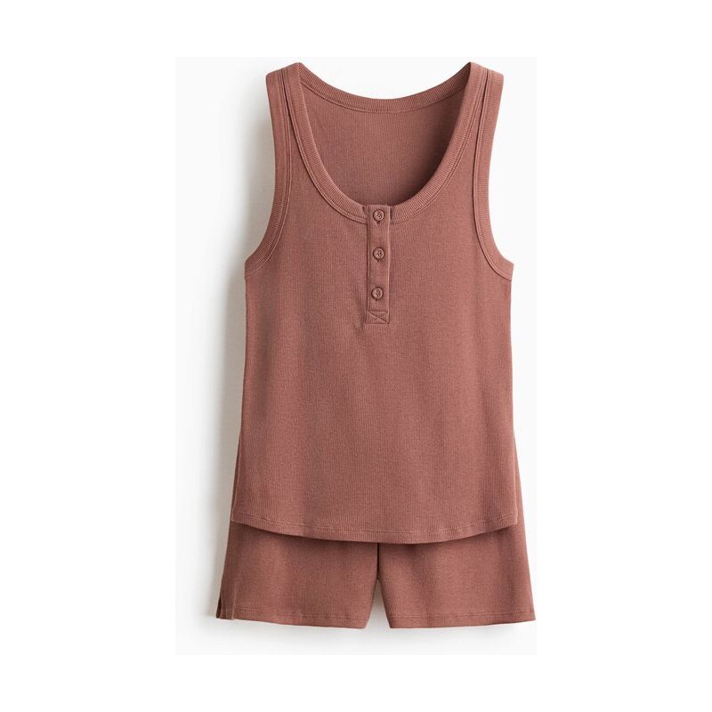 H&M - Bavlněné pyžamo - červená 114445408