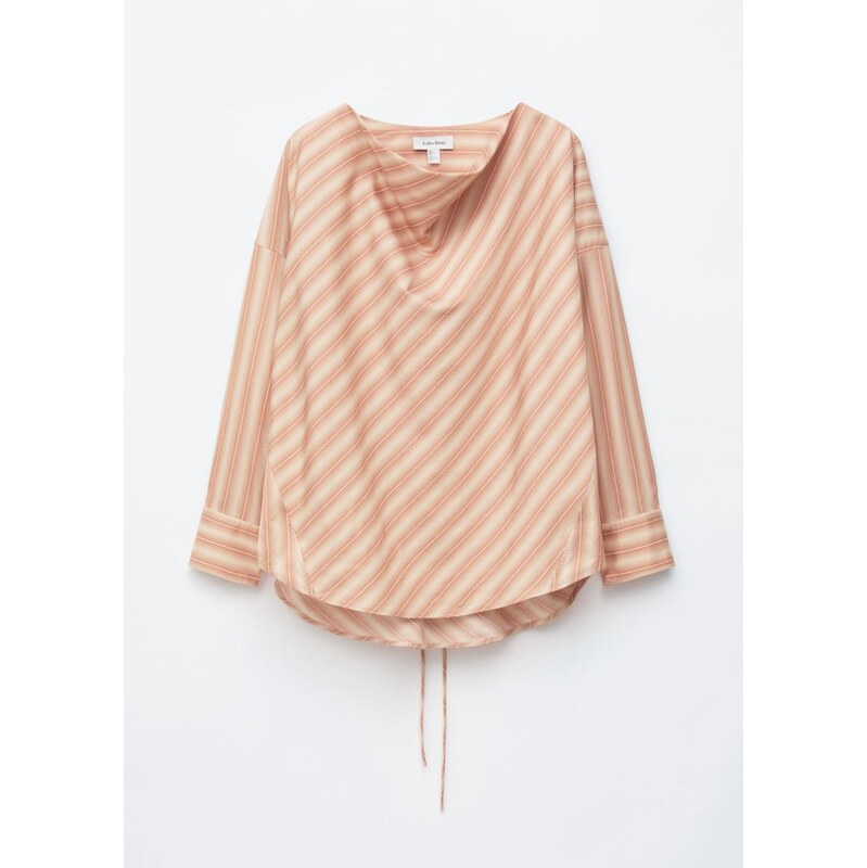 H&M - Pruhovaná halenkas vodou - oranžová 114498176