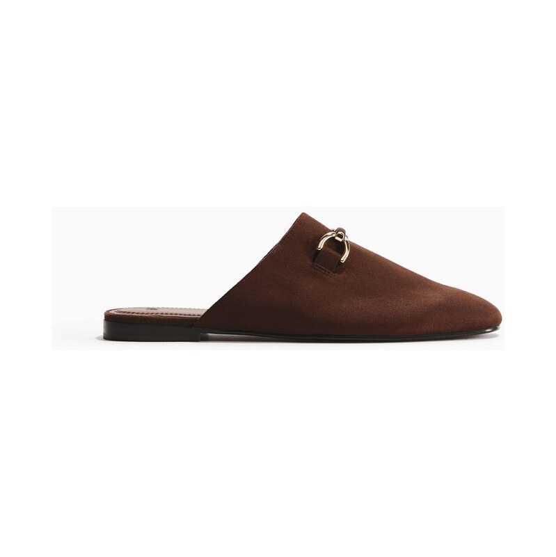 H&M - Mokasínové střevíce - hnědá 114533233