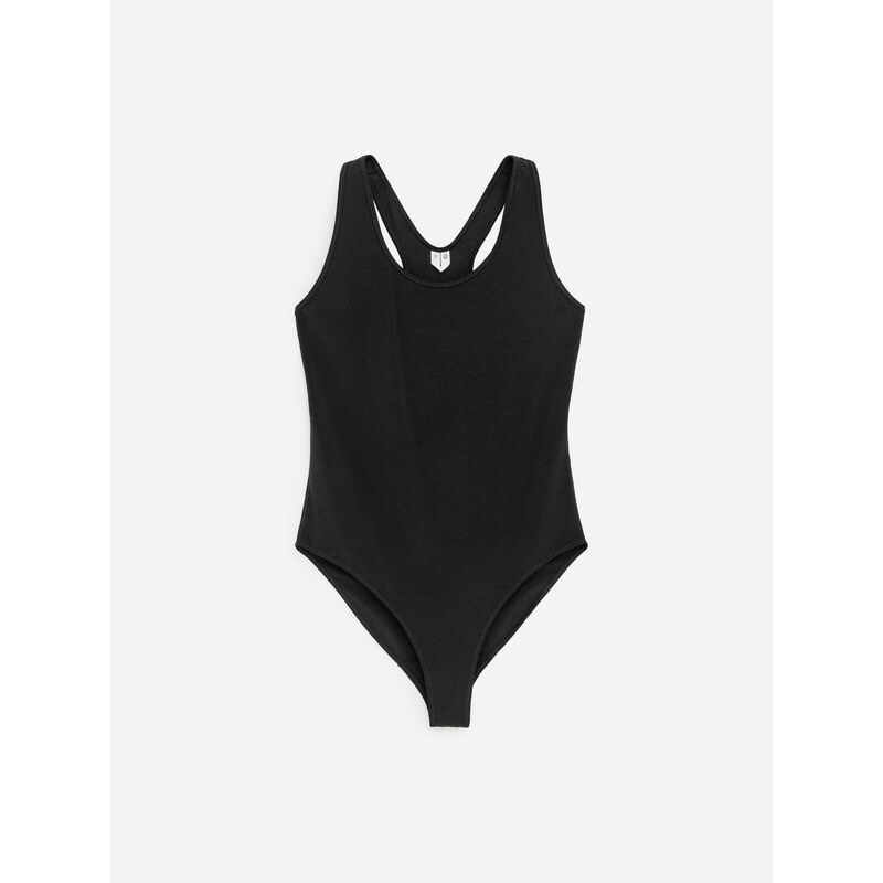 H&M - Bodys americkými průramky - černá 114592237
