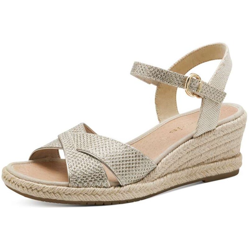 RIEKER Dámské sandály TAMARIS 28367-42-967 zlatá