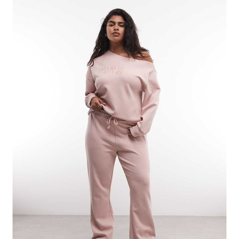 ASOS Weekend Collective Weekend Collective Curve co-ord interlock 115515768