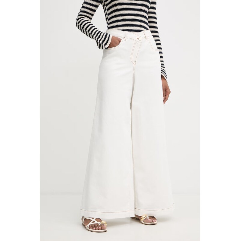 Twinset wide leg džíny dámské 114629103