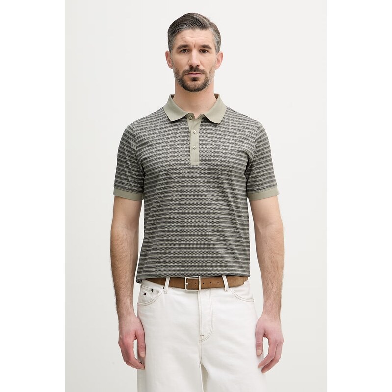 Karl Lagerfeld polo pánské bavlněné