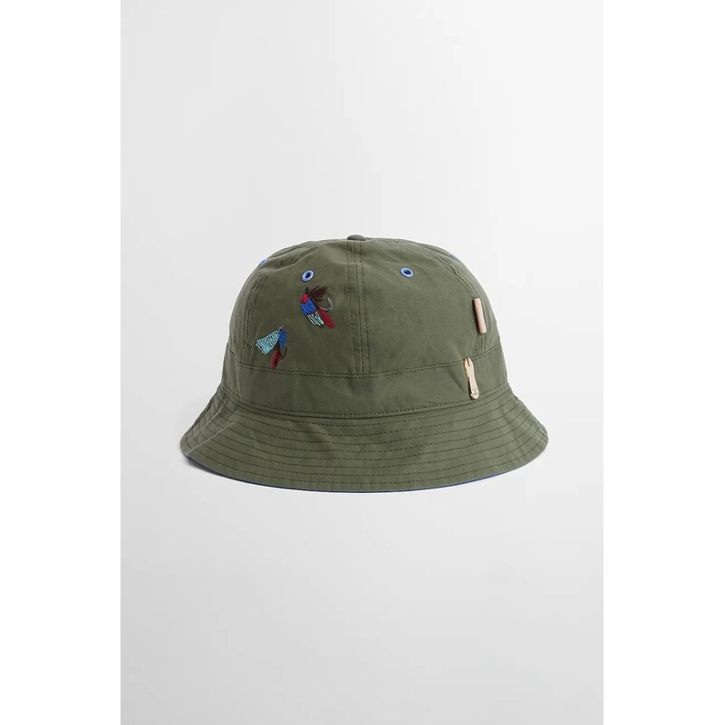 Barbour x Paul Smith 6 Panel klobouk bavlněný pánský