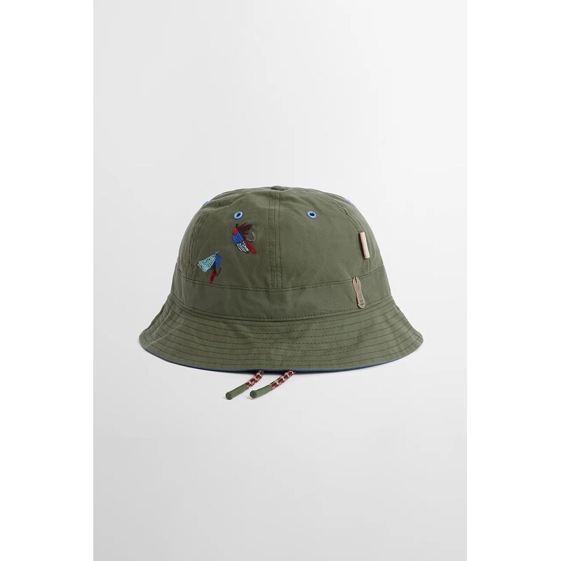 Barbour x Paul Smith 6 Panel klobouk bavlněný pánský