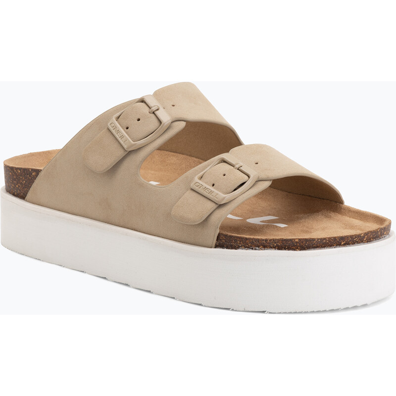 Dámské pantofle ONeill Sandy Platform Low tan