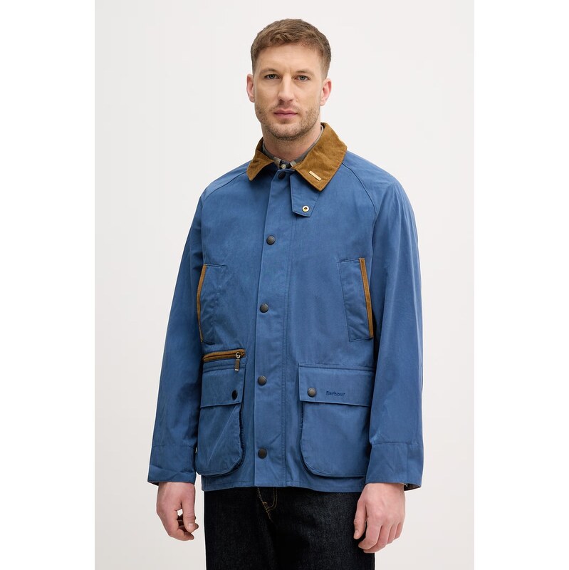 Barbour přechodová bunda pánská s bavlnou Bedale