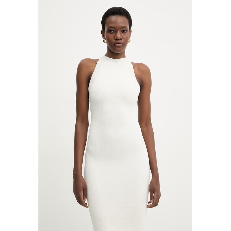 Marciano by Guess bodycon šaty s viskózou KIANNA