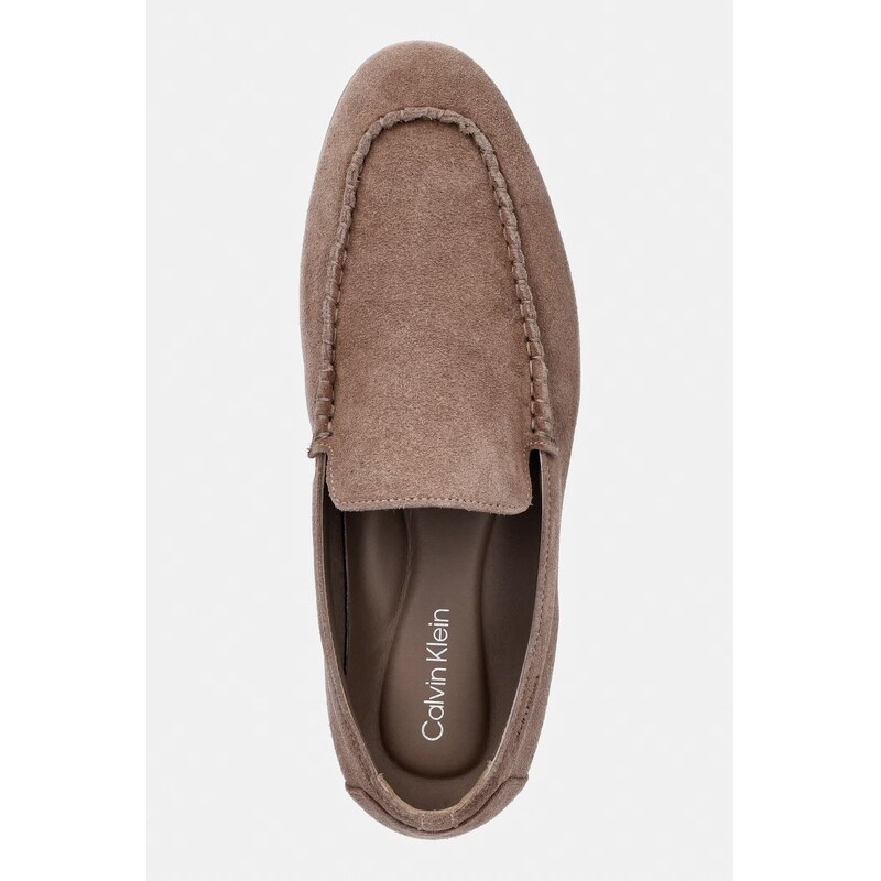 Calvin Klein mokasíny pánské semišové LOW PROF LOAFER SU