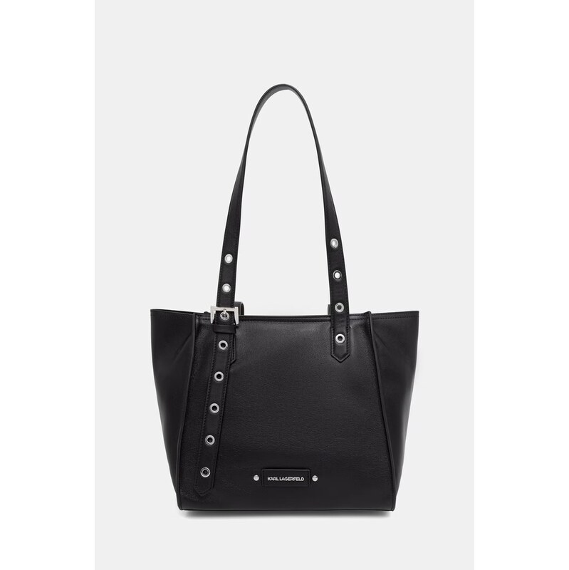 Karl Lagerfeld tote taška dámská kožená K/EYELETS
